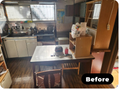 遺品整理実績ビフォー画像